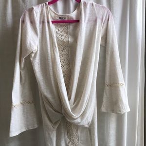 Bell Sleeve Wrap Top